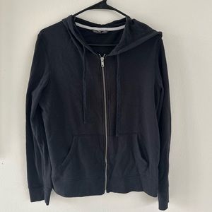 Victoria’s Secret Always An Angel Black Zip Hoodie